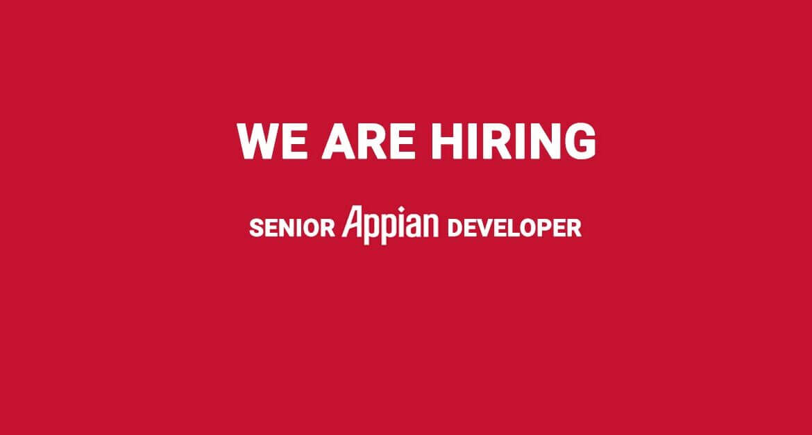hiring sr appian developer